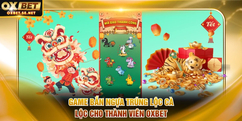 Game Bắn Ngựa trúng lộc cà lộc đơn giản